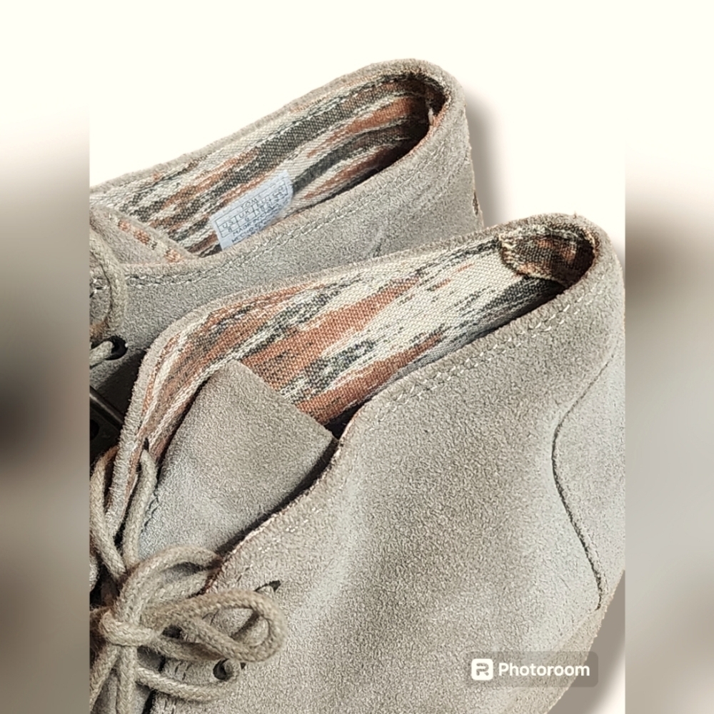 Toms Light Brown Suede Ankle Booties - Picture 3 of 6
